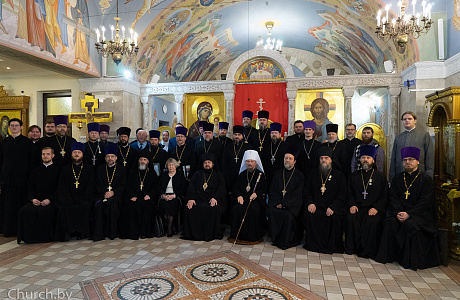 Патриарший Экзарх возглавил Актовый день Минской духовной академии