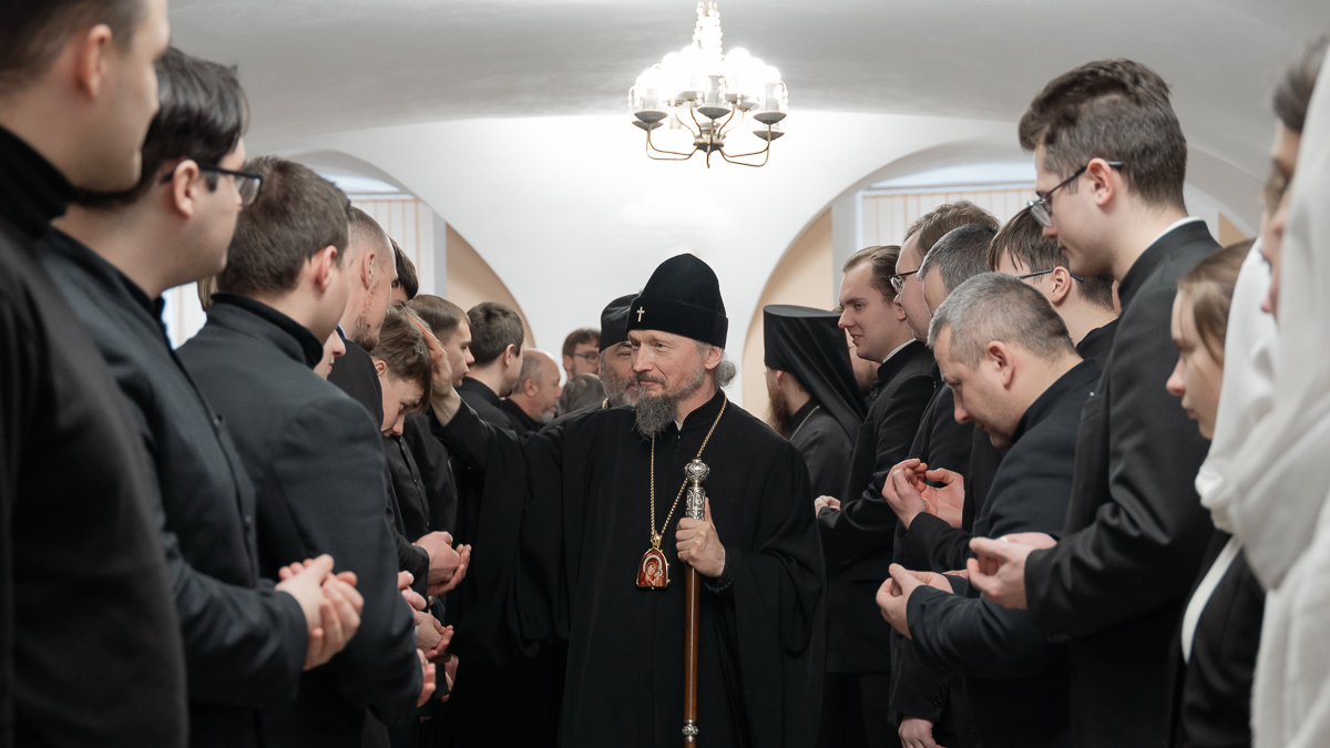 Митрополит Минский и Заславский Вениамин посетил Минскую духовную семинарию с рабочим визитом
