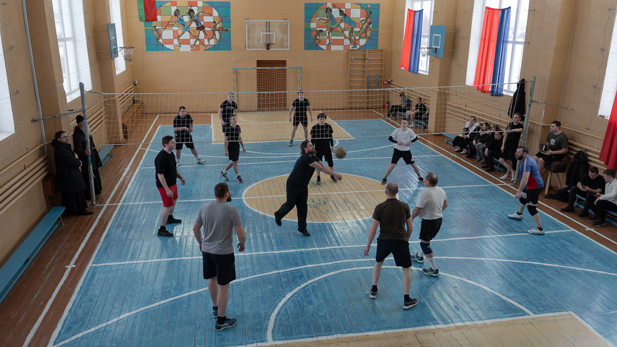 В Минской духовной семинарии прошел товарищеский матч по волейболу