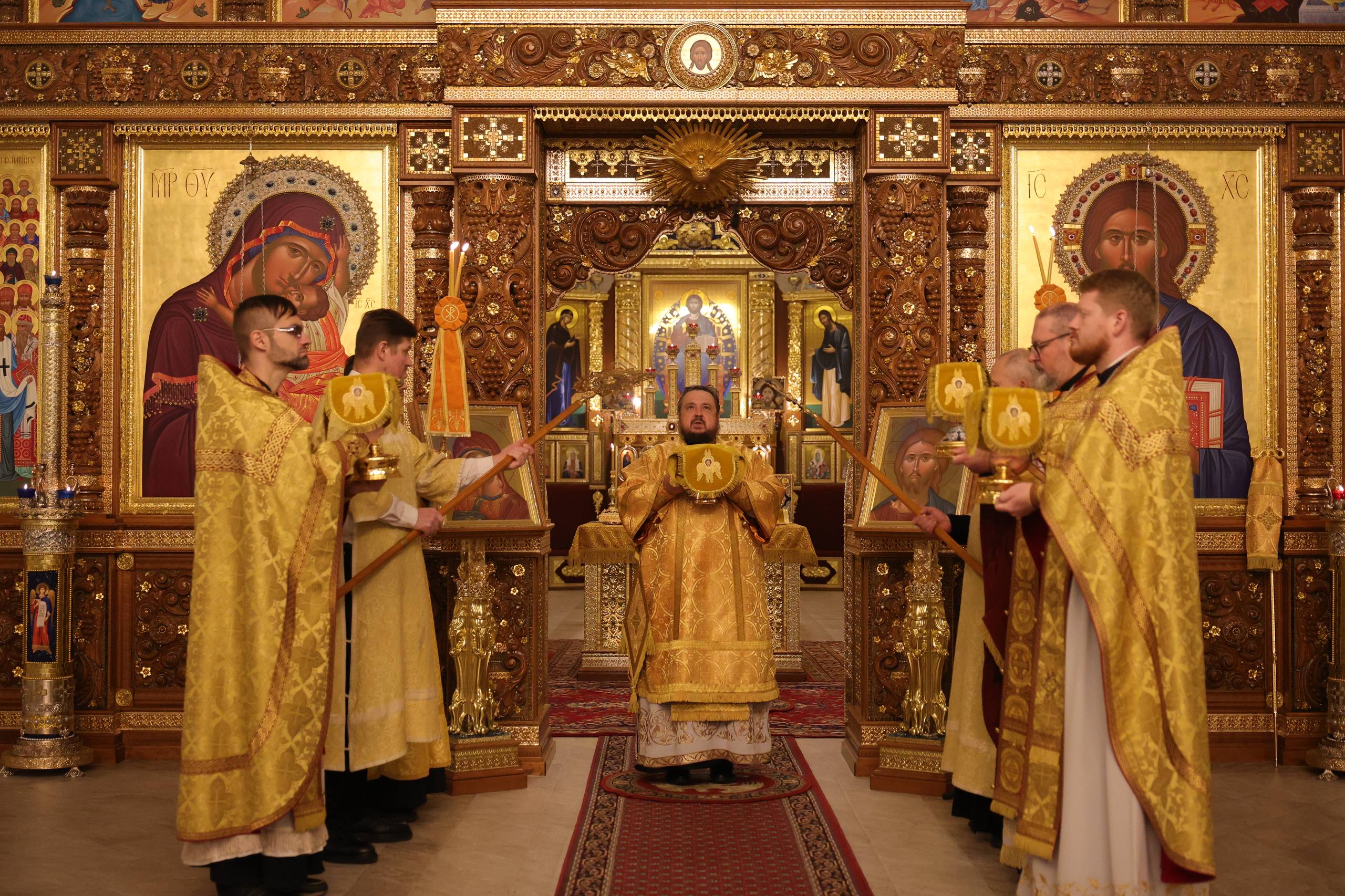 Богослужение в день памяти святых отцов VII Вселенского Собора