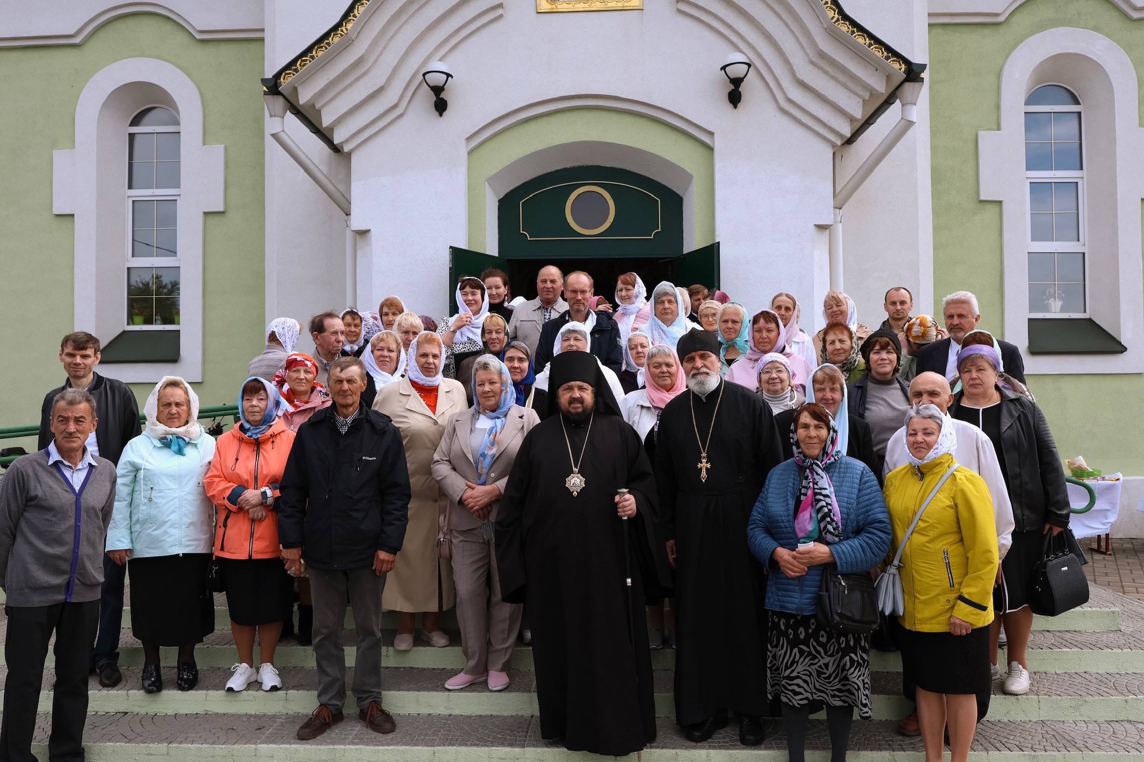 В праздник Вознесения Господня, епископ Несвижский Авксентий совершил Божественную литургию в одноименном храме в городе Несвиже