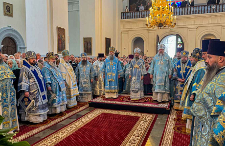 Предстоятель Белорусской Православной Церкви возглавил торжества в честь явления Жировичской иконы Божией Матери