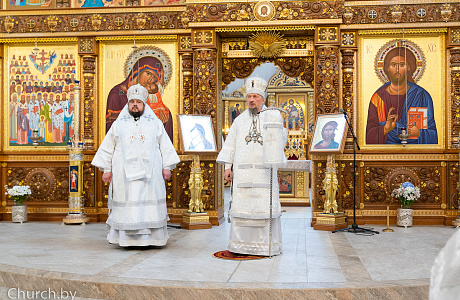 Состоялось освящение столичного храма в честь иконы Божией Матери «Всех скорбящих Радость», который получил статус второго кафедрального собора Минской епархии