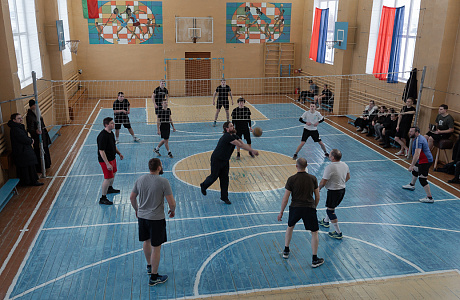 В Минской духовной семинарии прошел товарищеский матч по волейболу