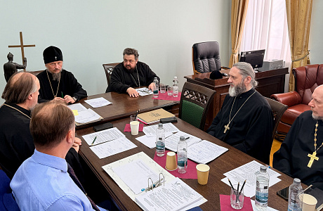 Патриарший Экзарх возглавил заседание Ученого совета Минской духовной академии