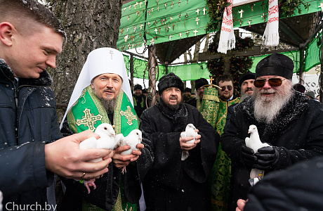 Епископ Несвижский Авксентий принял участие в торжествах в честь 20-летия со дня канонизации святой блаженной Валентины Минской и 60-летия со дня ее кончины