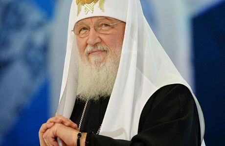 Поздравление председателя Учебного комитета Русской Православной Церкви Святейшему Патриарху Кириллу по случаю 17-летия интронизации